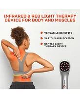 LifePro Infrared & Red Light Therapy Device – Portable Pain Relief for Joints & Muscles with 3 Wavelengths & Inflammation Reduction
