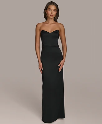 Donna Karan New York Women's Strapless Gown