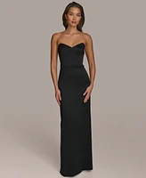 Donna Karan New York Women's Strapless Gown