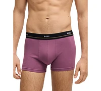 Boss by Hugo Men's 5-Pack Essential Logo Trunks