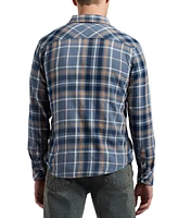 Men's Sierra Relaxed-Fit Plaid Button-Down Shirt