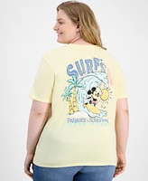 Disney Trendy Plus Mickey Surf Club Graphic T-Shirt