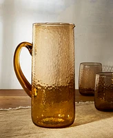 Oake Amber Textured Pitcher, Exclusively at Macy's