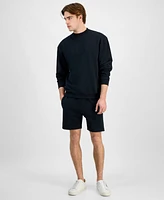 Boss by Hugo Men's David Relaxed-Fit Logo Embroidered Pajama Sweatshirt