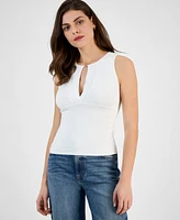 Guess Women's Aubrey Keyhole Sleeveless Top