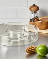 Arch Studio Glass Chip & Dip Set, Exclusively at Macy's