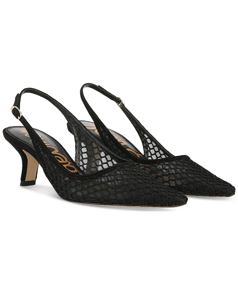 Sam Edelman Women's Bianka Slingback Mesh Pumps