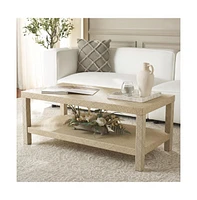 Safavieh Apis Raffia Coffee Table