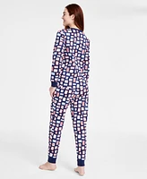 Family Pajamas Women's Valentine's Day Stamps Pajama Set, Exclusively at Macy's