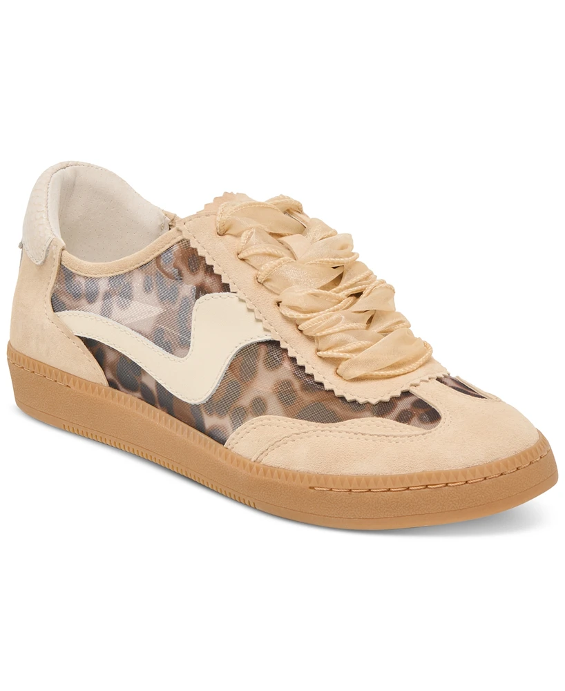 Dolce Vita Women's Notice Mesh Low Profile Lace-Up Sneakers