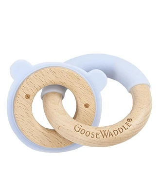 GooseWaddle Wooden & Silicone Teether