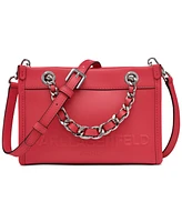 Karl Lagerfeld Paris Savoie Leather Crossbody