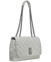 Karl Lagerfeld Paris Lafayette Medium Leather Shoulder Bag