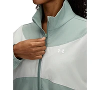 Under Armour Women's Logo Rival Woven Jacket