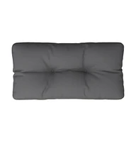 vidaXL Pallet Cushion Anthracite 27.6"x15.7"x4.7" Fabric