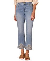 Democracy Women's High-Rise Cropped Flare Jeans