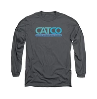 Supergirl Big & Tall Catco Logo Long Sleeve Adult Tee / T-Shirt