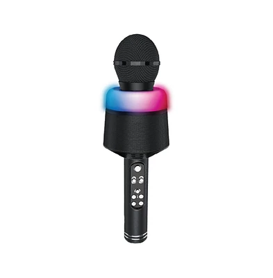 Gabba Goods GabbaGoods Led Handheld Wireless Karaoke Microphone Speaker