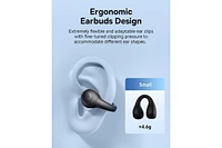 Baseus True Wireless Earbuds Bluetooth 5.3 Open Ear Headphones Sport Earphones,AirGo White