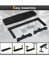 Flat Weight Bench 660 Lbs Heavy Duty Strength Training Bench for Home Gym