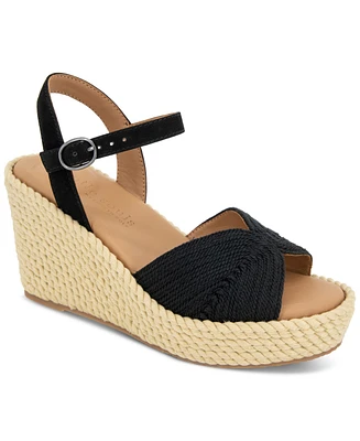 Gentle Souls Women's Nola Platform Wedge Sandals