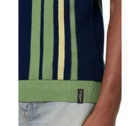 Scotch & Soda Men's Knitted Stripe Polo Shirt