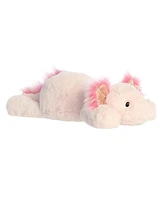 Aurora Large Ace Axolotl Snoozles Laid-back Plush Toy Pink 18"