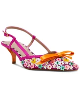 Betsey Johnson Women's Sadyy Ditzy Floral Slingback Pumps