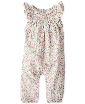 Little Planet by Carter's Baby Girls Organic Cotton Gauze Smocked Jumpsuit