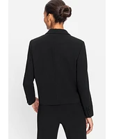 Olsen Cropped Double Breasted Blazer