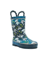 Western Chief Boys Chiller Sharks Rain Boot