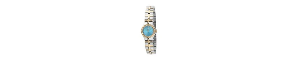Invicta Women's 45873 Wildflower Quartz 3 Hand Turquoise Dial Watch