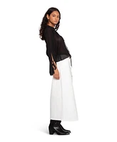 Belle & Bloom Women's Current Obsession Tie Shirt