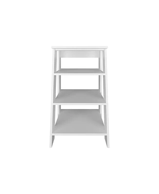 Colyn Linen Cabinet, Four Shelves, Vertical, White