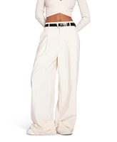 Belle & Bloom Ready for Your Love Wool Wide Leg Pant
