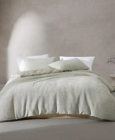 Calvin Klein Microwaffle Melange Comforter Set