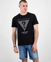 Guess Men's Timeless Regular-Fit Embroidered Logo Graphic T-Shirt