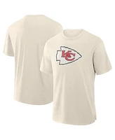 Fanatics Men's Cream Kansas City Chiefs Slub T-Shirt