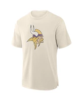 Fanatics Men's Cream Minnesota Vikings Slub T-Shirt