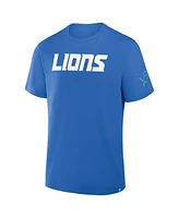 Fanatics Men's Blue Detroit Lions Legacy Cotton T-Shirt