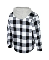 Colosseum Men's Black/White Florida Gators Buffalo Plaid Full-Zip Jacket