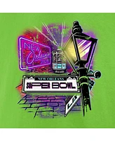 Fanatics Men's Neon Green Super Bowl Lix Famous Sign T-Shirt