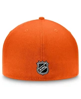 Fanatics Men's Orange Philadelphia Flyers Core Primary Logo Fitted Hat