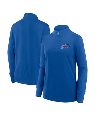 Logo Athletic Women's Royal Buffalo Bills Velocity Quarter-Zip Jacket