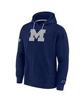 Fanatics Men's Navy Michigan Wolverines Pace Pullover Hoodie