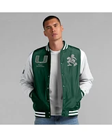 Fanatics Men's Green Miami Hurricanes Elements Elite Full-Snap Jacket