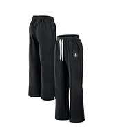 Fanatics Women's Black Florida State Seminoles Prime Supersoft Fleece Flaired Sweatpants