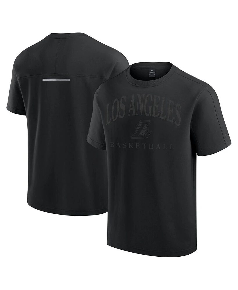 Fanatics Men's Black Los Angeles Lakers Flex Tri-Blend T-Shirt