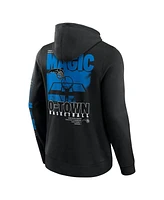 Fanatics Men's Black Orlando Magic Game Time Crossover Pullover Hoodie