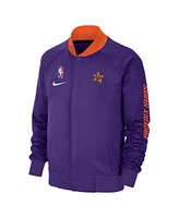 Nike Men's Purple Phoenix Suns 2024/25 City Edition Authentic Showtime Performance Full-Zip Jacket